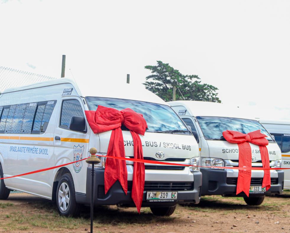 KWFCDT Minibuses Donation