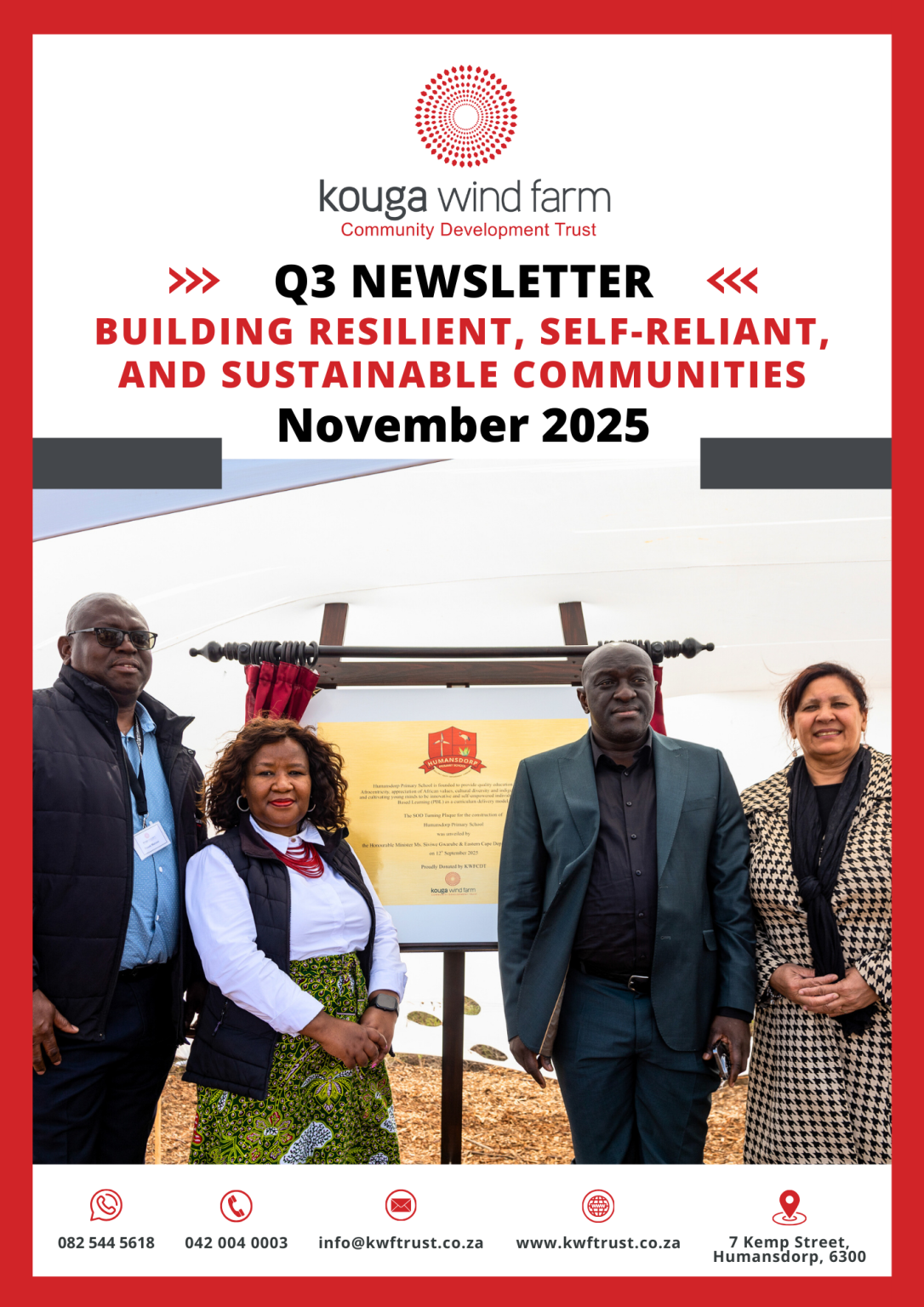 KWFCDT Q3/2025 Newsletter