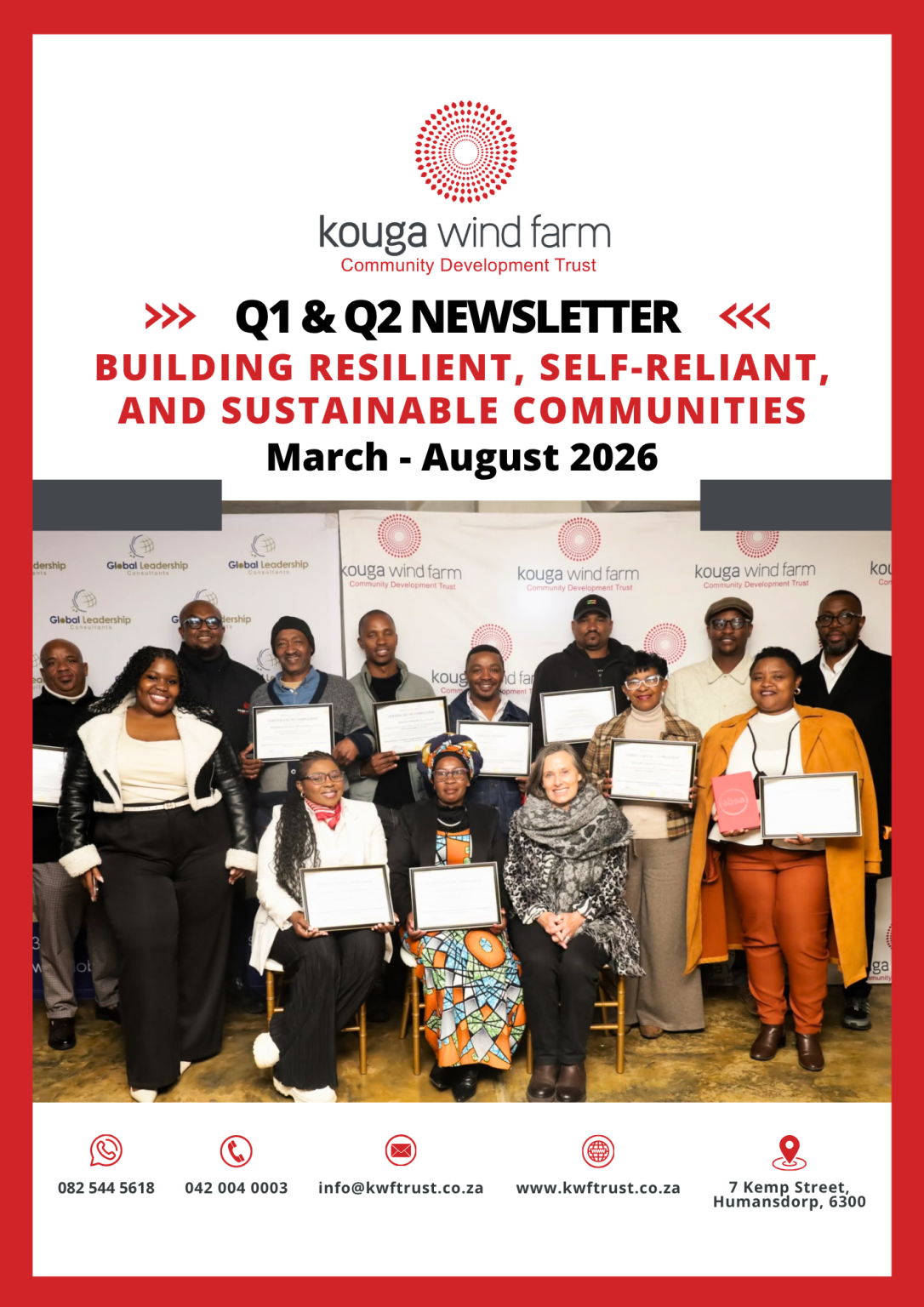 KWFCDT Q1 & Q2 2026 Newsletter